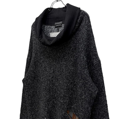 SOSNOVSKA 20AW Mohair Silk High Neck Sweater Gray Size S