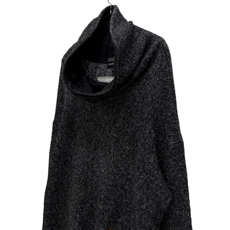 SOSNOVSKA 20AW Mohair Silk High Neck Sweater Gray Size S