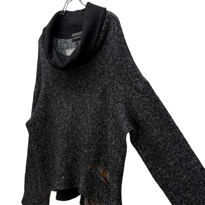 SOSNOVSKA 20AW Mohair Silk High Neck Sweater Gray Size S