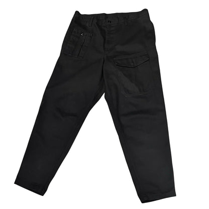 Yohji Yamamoto 21AW Drawstring Tapered Cargo Pants Size 2