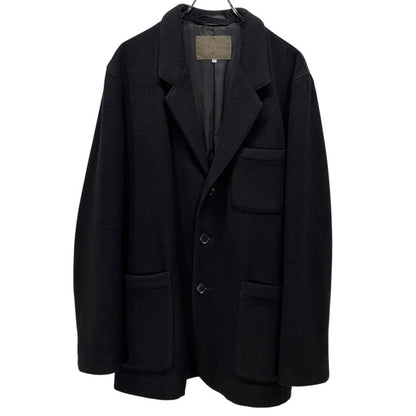 Y's for men Archive Wool Mossa 3B Tailored Coat Black Size 3