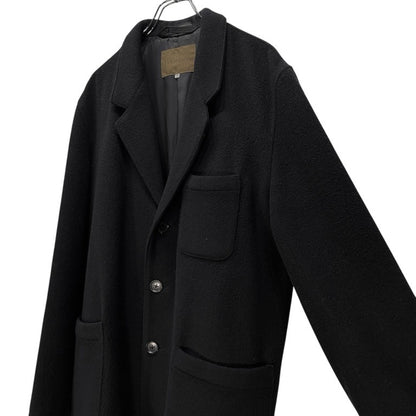 Y's for men Archive Wool Mossa 3B Tailored Coat Black Size 3