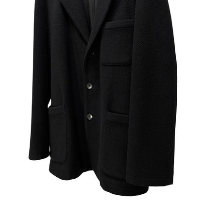 Y's for men Archive Wool Mossa 3B Tailored Coat Black Size 3