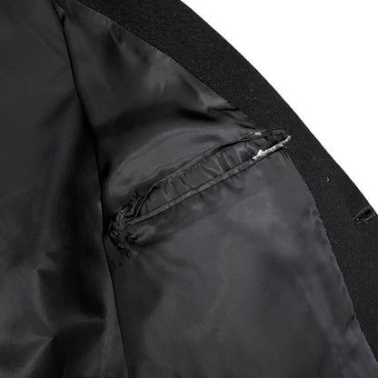 Y's for men Archive Wool Mossa 3B Tailored Coat Black Size 3
