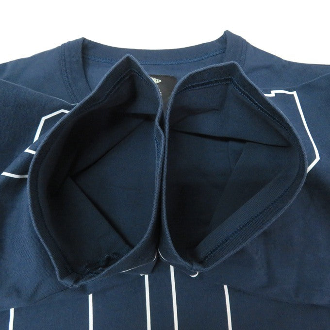 CHALLENGER '85 Football Q/S T-Shirt Navy Size S