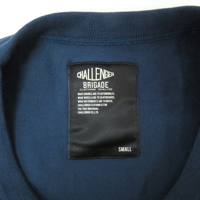 CHALLENGER '85 Football Q/S T-Shirt Navy Size S