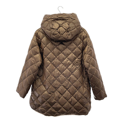 MAX MARA The Cube Reversible Alpaca Blend Down Coat Size 40