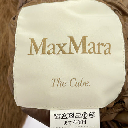 MAX MARA The Cube Reversible Alpaca Blend Down Coat Size 40