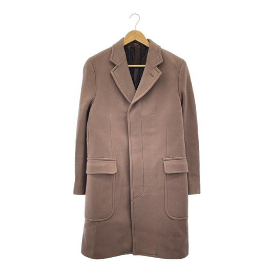 GUCCI Wool Overcoat Smoky Pink 3-Button Coat Size 46R