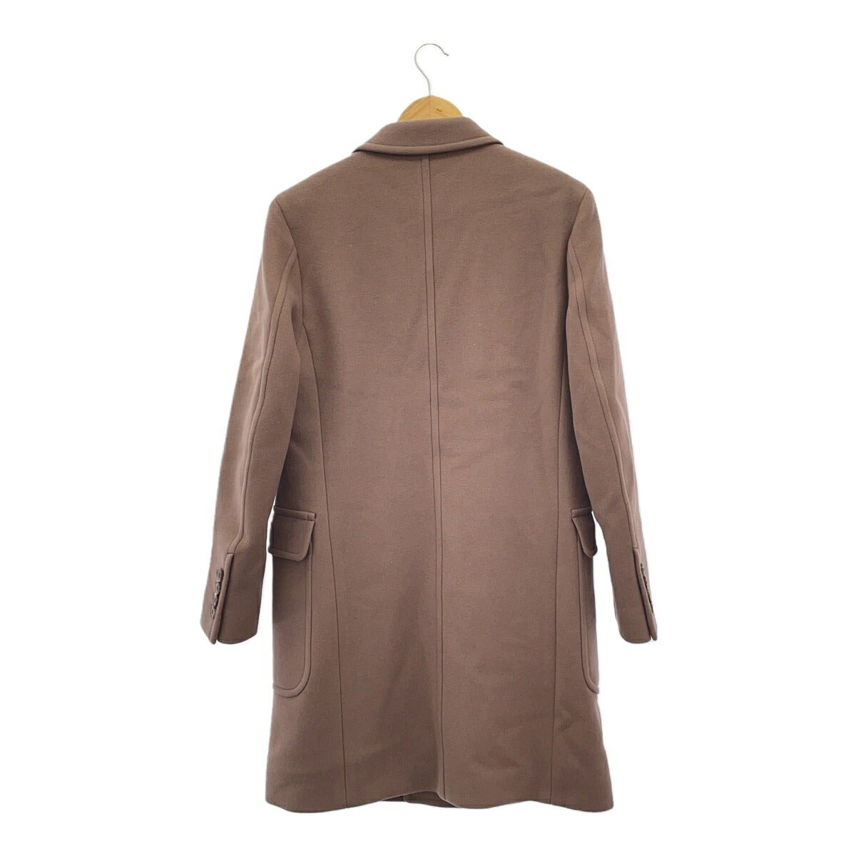 GUCCI Wool Overcoat Smoky Pink 3-Button Coat Size 46R