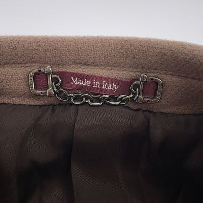 GUCCI Wool Overcoat Smoky Pink 3-Button Coat Size 46R