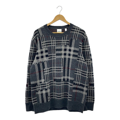 Burberry Gray Cashmere Oversize Tisci Era Knit Size L