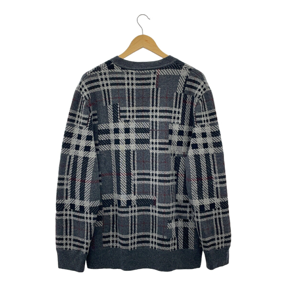 Burberry Gray Cashmere Oversize Tisci Era Knit Size L