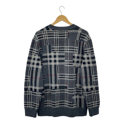 Burberry Gray Cashmere Oversize Tisci Era Knit Size L