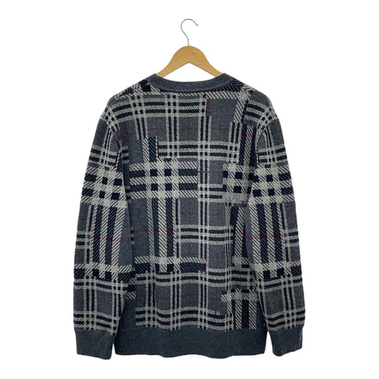 Burberry Gray Cashmere Oversize Tisci Era Knit Size L