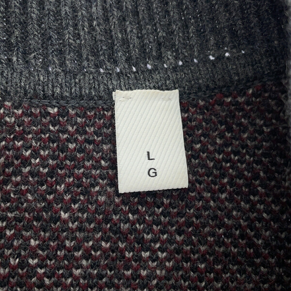 Burberry Gray Cashmere Oversize Tisci Era Knit Size L