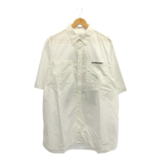 Burberry Black Monster Relaxed Fit S/S Shirt White Size XXL