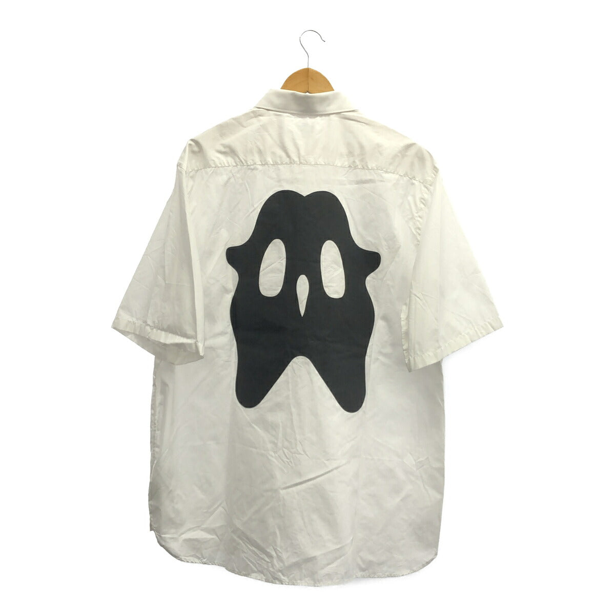 Burberry Black Monster Relaxed Fit S/S Shirt White Size XXL