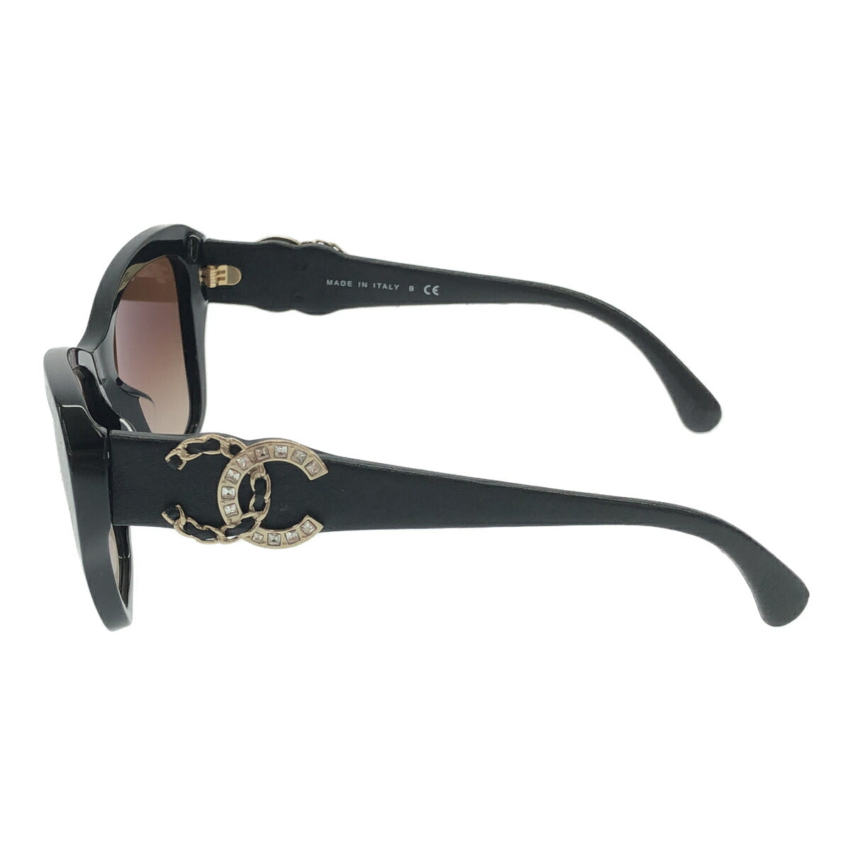 Chanel Black Butterfly Sunglasses Coco Mark Size ONE SIZE