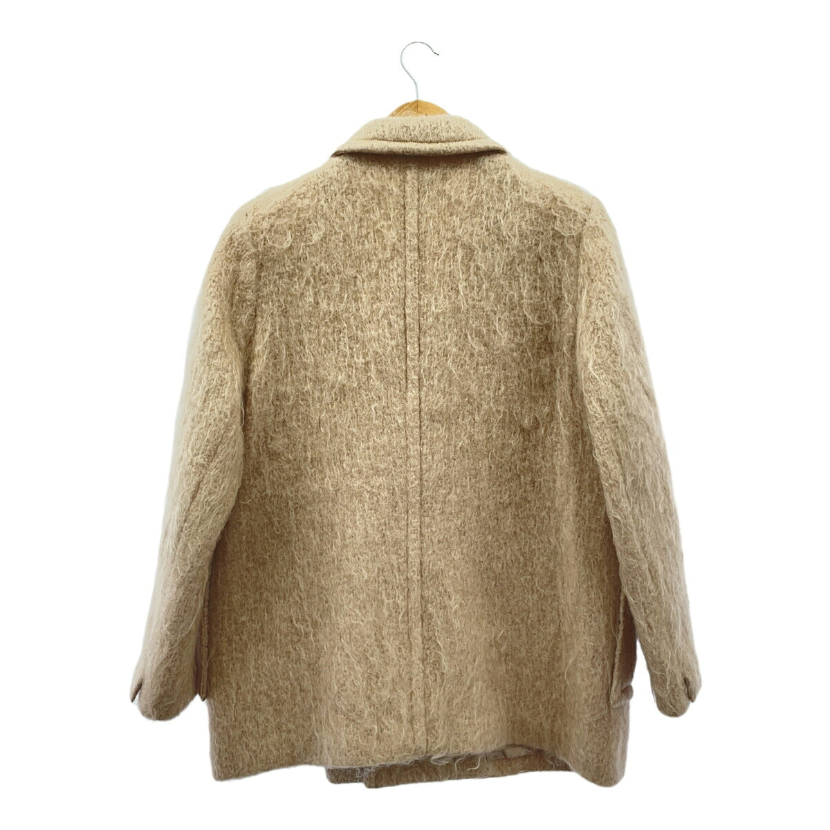 HYKE SUPER A MARKET Mohair Wool Blend Short Coat Size S
