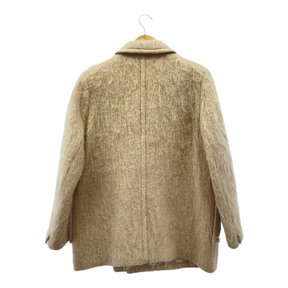 HYKE SUPER A MARKET Mohair Wool Blend Short Coat Size S