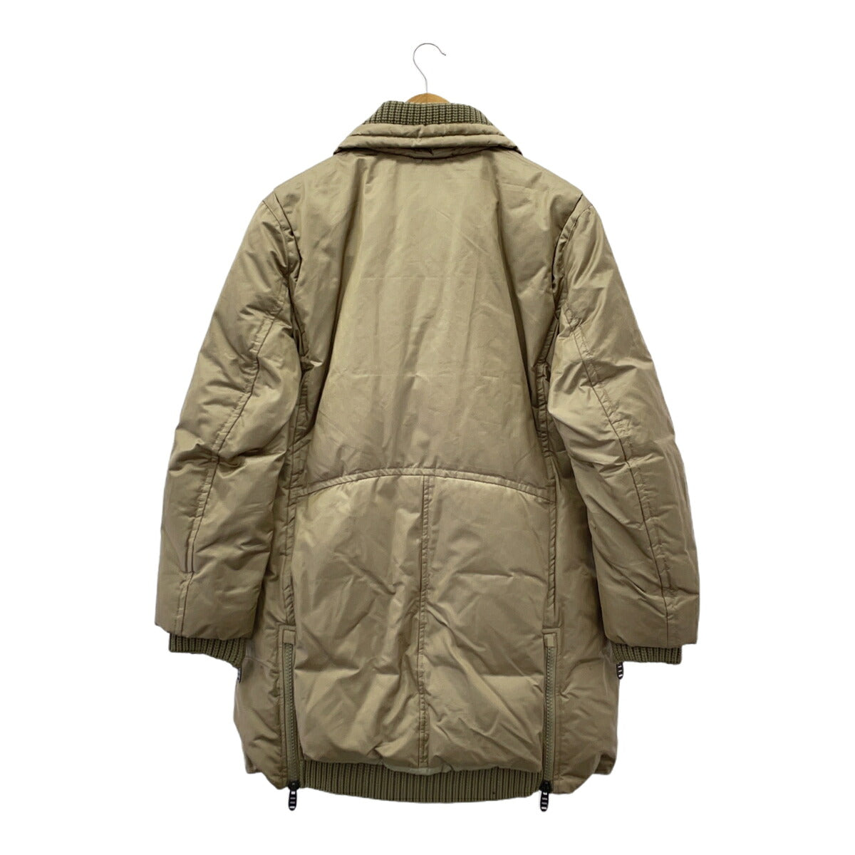 ERMANNO SCERVINO Powder Guard Down Coat Beige Size 50