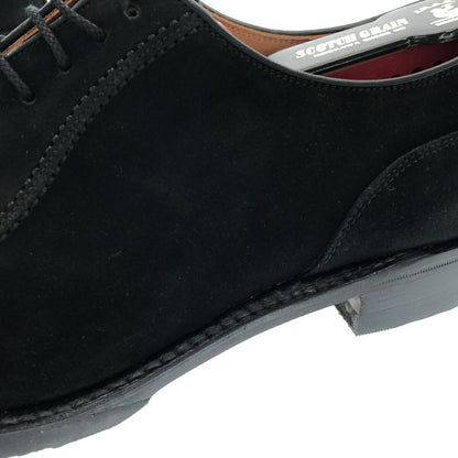 Vintage Scotch Grain Black Suede Swirl Toe Sneakers Size 25