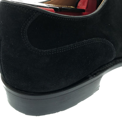 Vintage Scotch Grain Black Suede Swirl Toe Sneakers Size 25