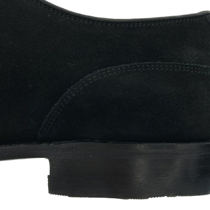 Vintage Scotch Grain Black Suede Swirl Toe Sneakers Size 25