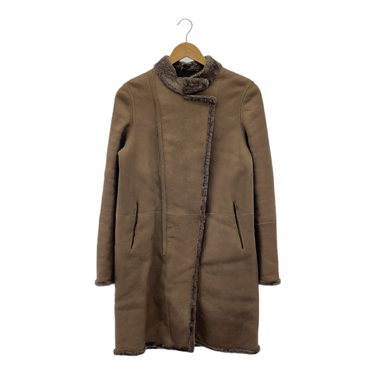 Brunello Cucinell Brown Reversible Coat Italy Size 42