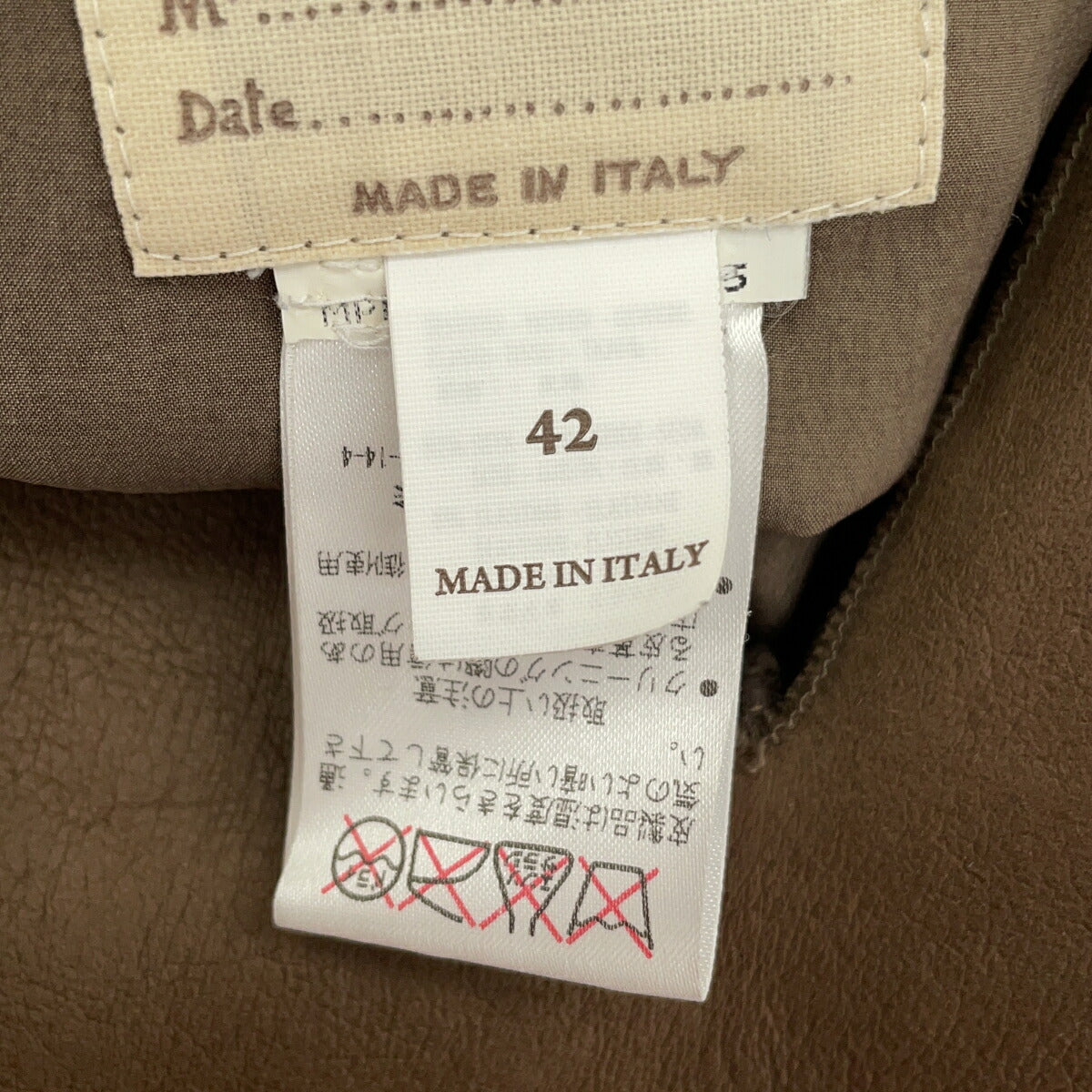 Brunello Cucinell Brown Reversible Coat Italy Size 42
