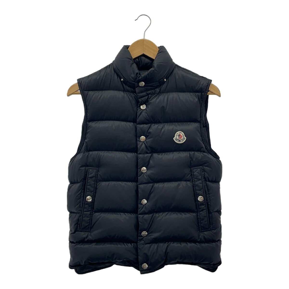 MONCLER BILLECART Down Vest Black Size 0