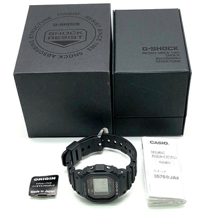 G-SHOCK DW-5000R-1A Biomass Plastic ONE SIZE Watch Size ONE SIZE