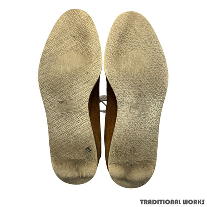 John Lobb SPRINT Suede Cinnamon Sneakers Size 8.5