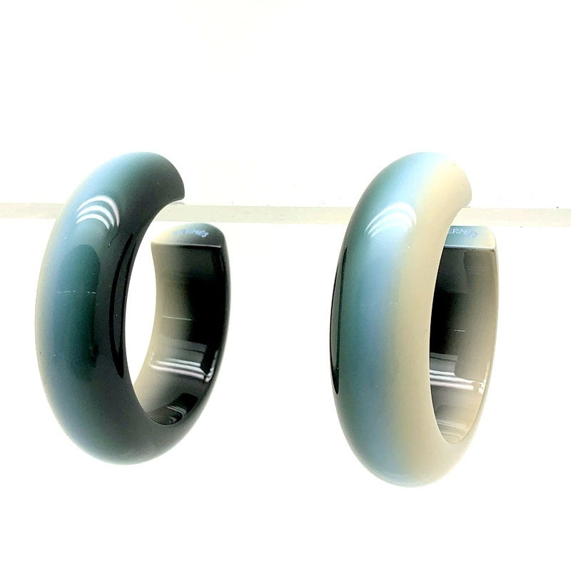 HERMES Fusion GM Lacquer Multi-Color Earrings Size ONE SIZE