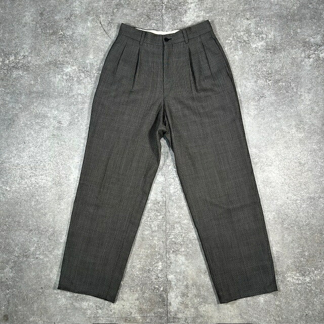 DURBAN x Yohji Yamamoto Wool Slacks Gray Size W48