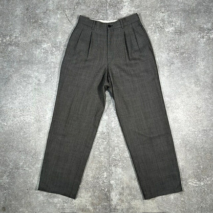 DURBAN x Yohji Yamamoto Wool Slacks Gray Size W48