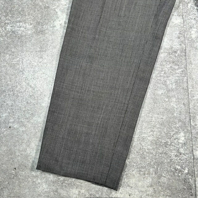 DURBAN x Yohji Yamamoto Wool Slacks Gray Size W48