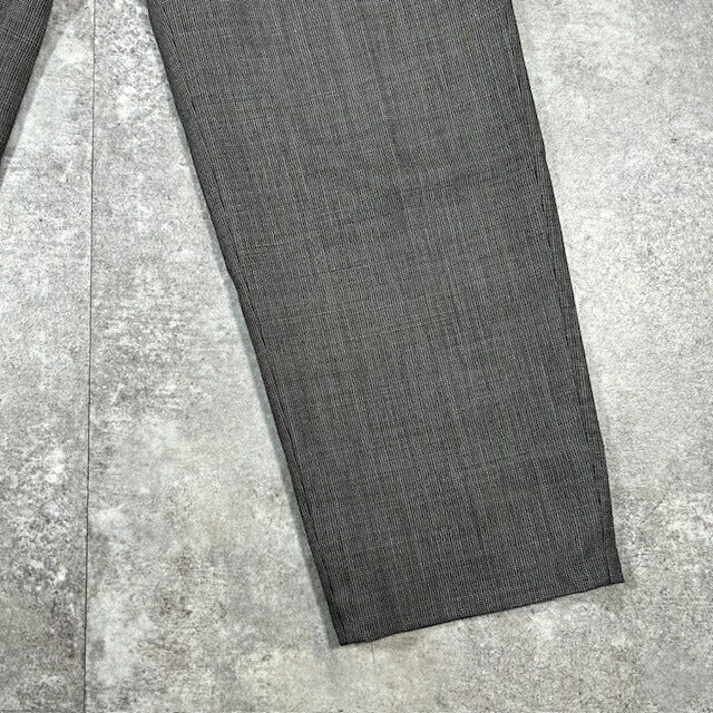 DURBAN x Yohji Yamamoto Wool Slacks Gray Size W48