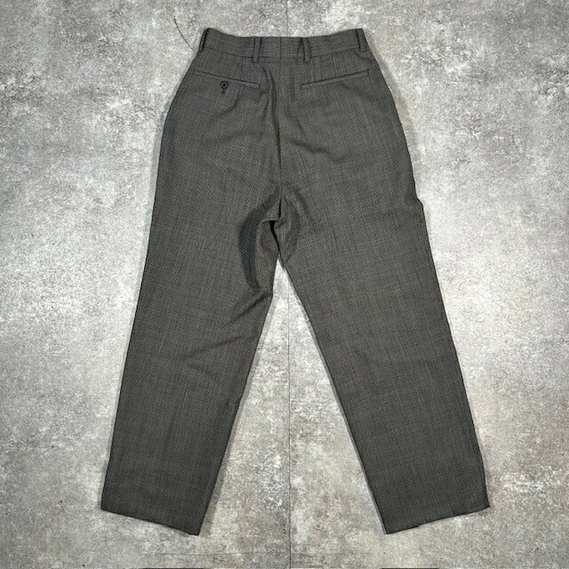 DURBAN x Yohji Yamamoto Wool Slacks Gray Size W48