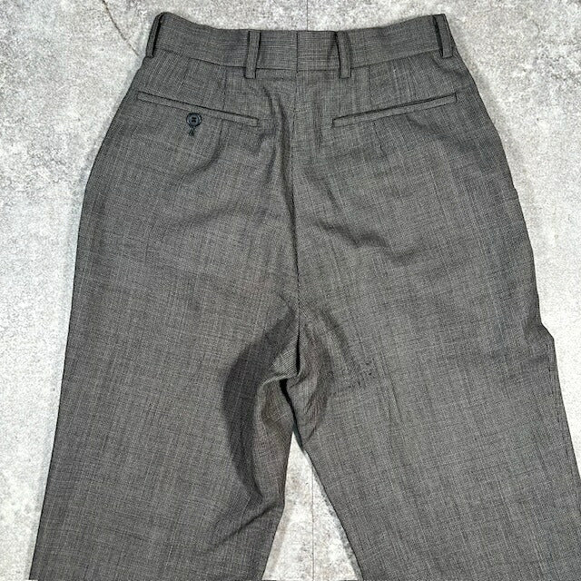 DURBAN x Yohji Yamamoto Wool Slacks Gray Size W48