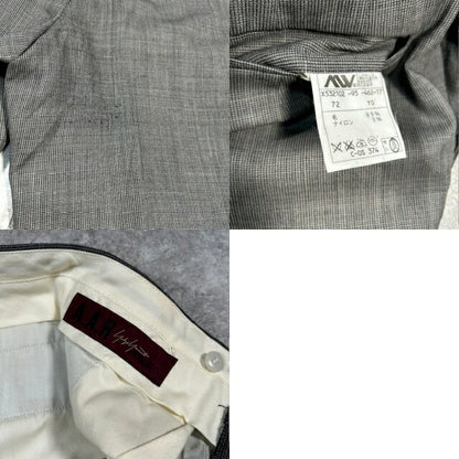 DURBAN x Yohji Yamamoto Wool Slacks Gray Size W48