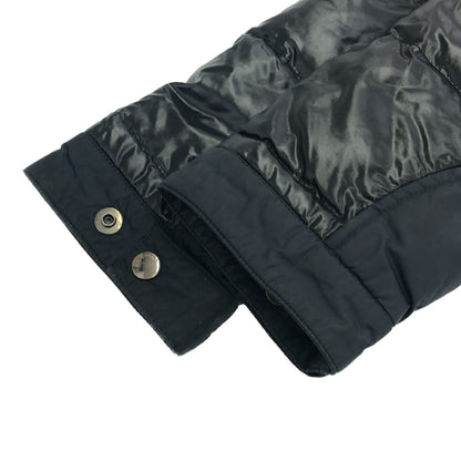 GUCCI Goose Down Jacket GG Lining Black Size 50