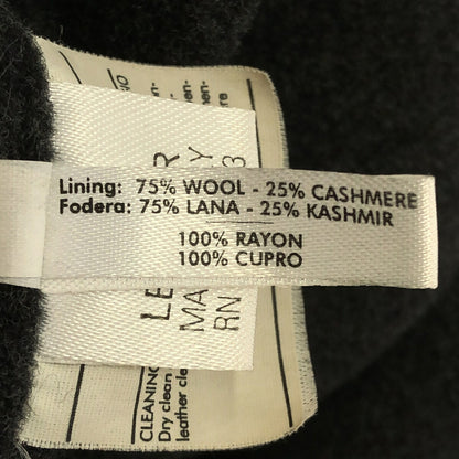 Salvatore Ferragamo All Leather Gancini Cashmere Size 50