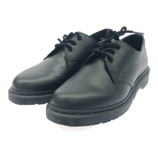 Dr.martens 1461 Mono 3 Eyelet Leather Shoes Black Sneakers Size UK9