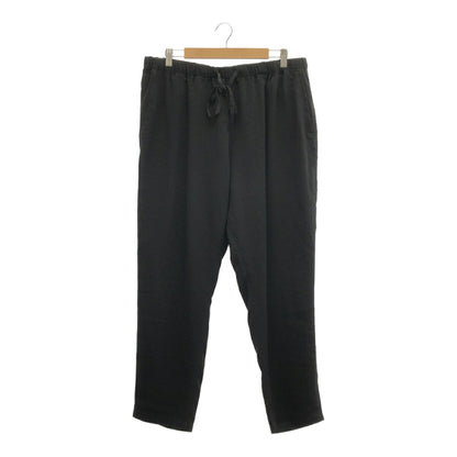 South2 West8 String Waist Easy Poly Crepe Pants Black Size L