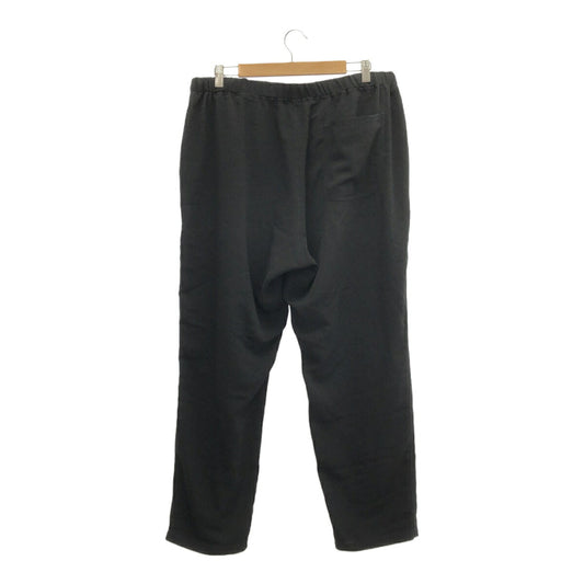 South2 West8 String Waist Easy Poly Crepe Pants Black Size L