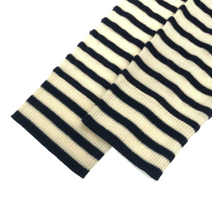 Loewe White Anagram Striped Wool Blend Sweater Size M