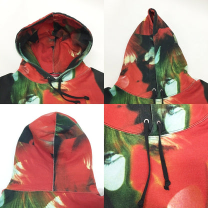 Supreme x The Velvet Underground Nico Red Black Sweatshirt Size M