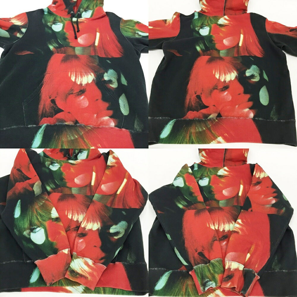 Supreme x The Velvet Underground Nico Red Black Sweatshirt Size M